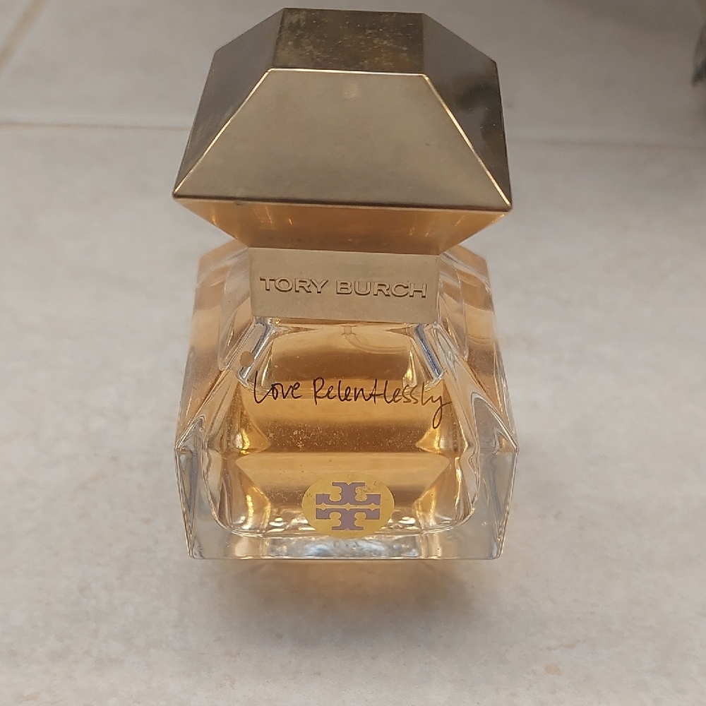 Tory Burch Love Relentlessly Fragrance with Gold Cap